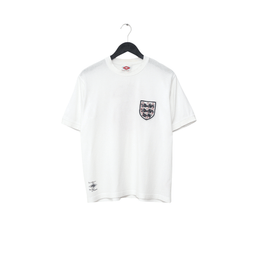 1970 Bobby Moore #6 England Retro Umbro Home Football Shirt (M/L) Mexico 70 WC