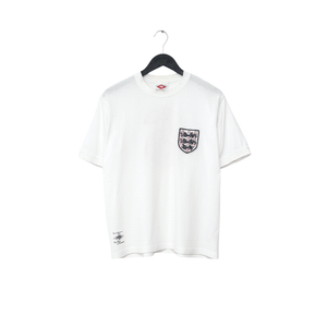 1970 Bobby Moore #6 England Retro Umbro Home Football Shirt (M/L) Mexico 70 WC
