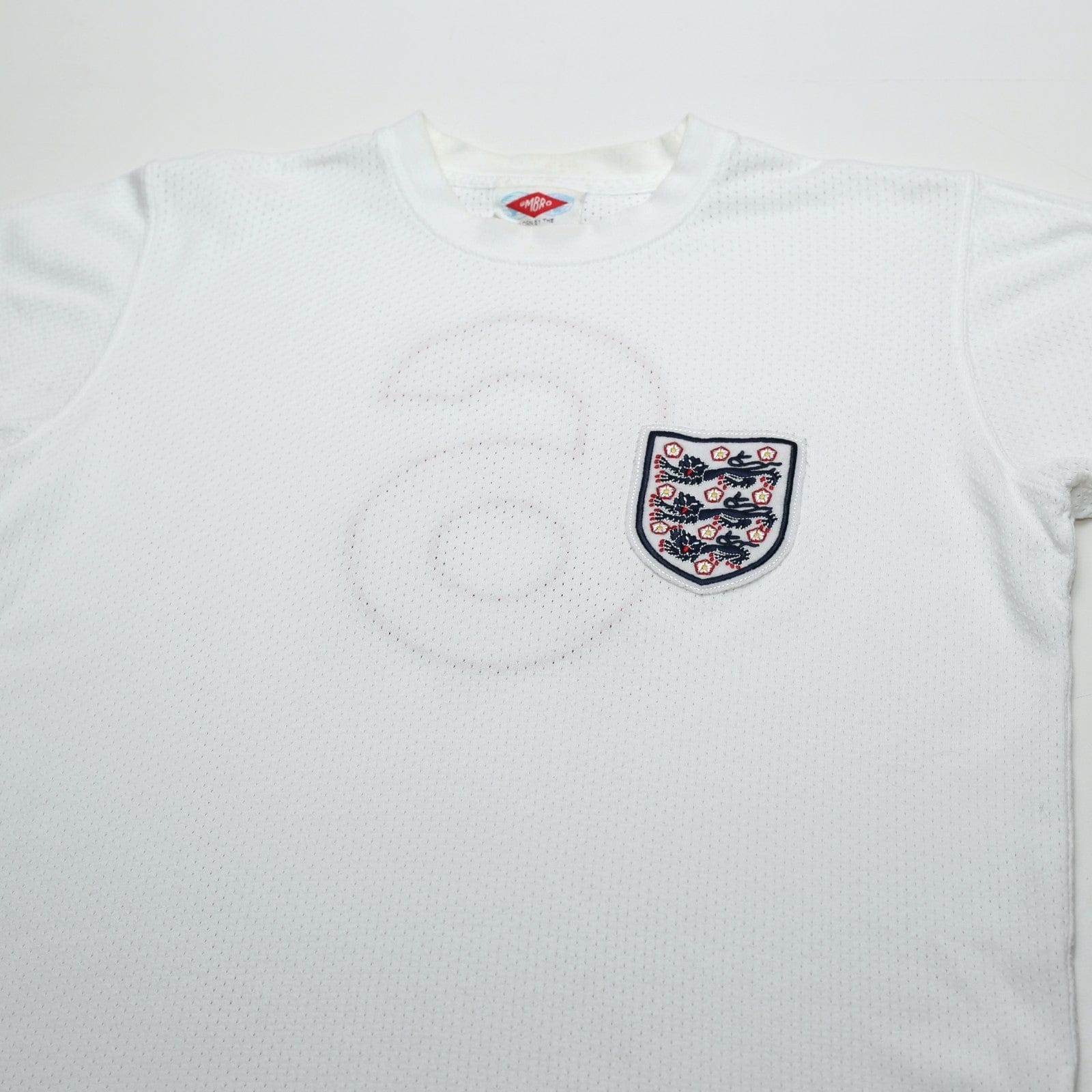 1970 Bobby Moore #6 England Retro Umbro Home Football Shirt (M/L) Mexico 70 WC