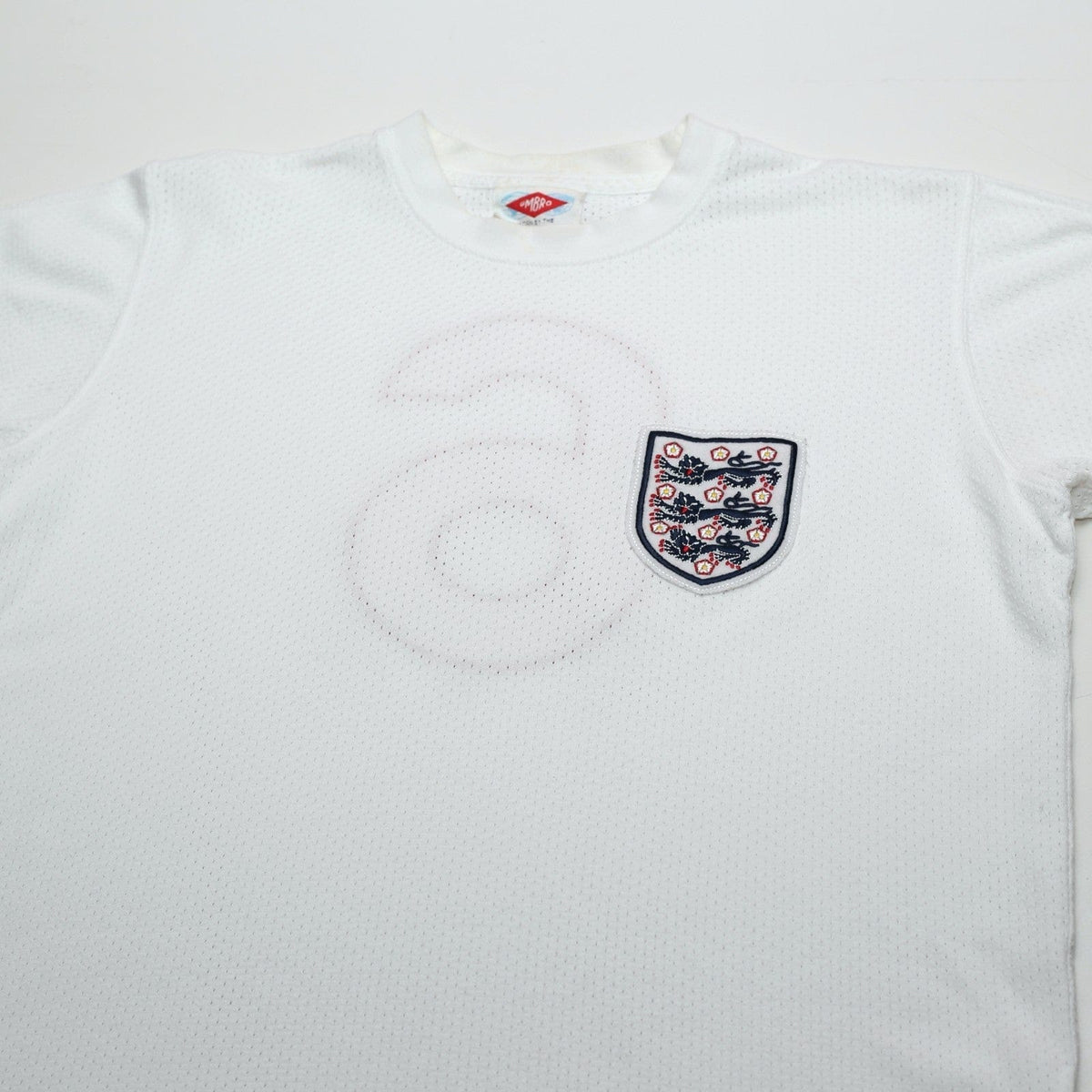 1970 Bobby Moore #6 England Retro Umbro Home Football Shirt (M/L) Mexico 70 WC