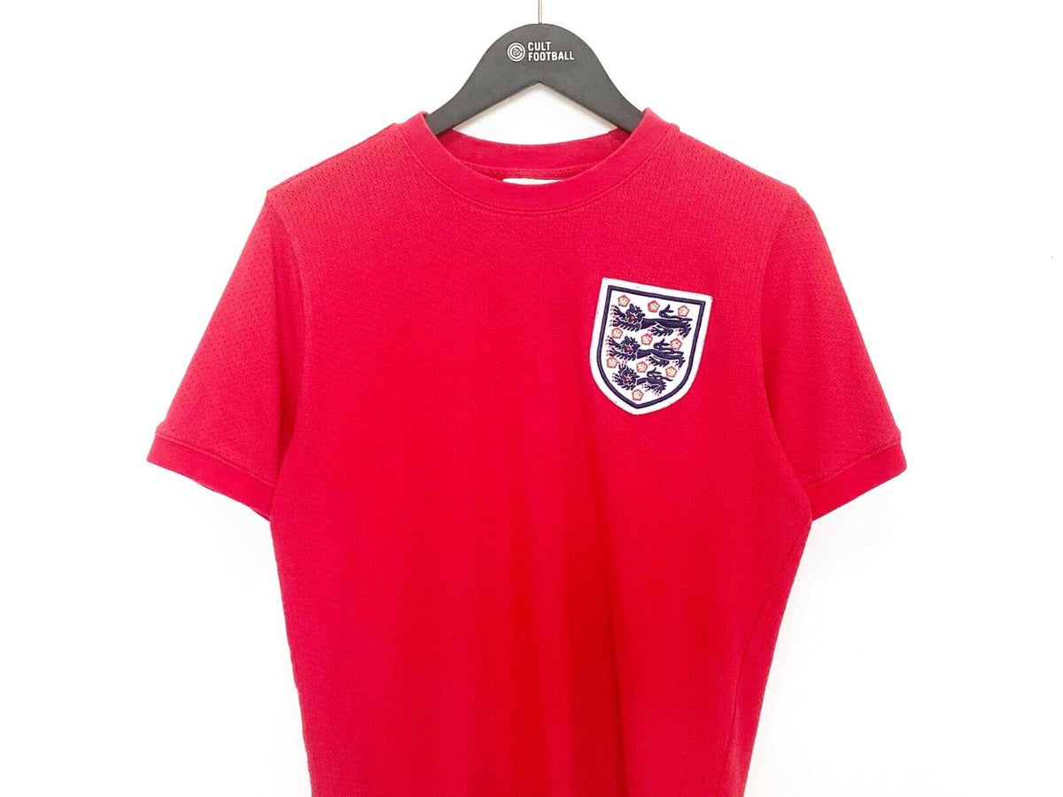 1970 Bobby MOORE #6 England Vintage Umbro Away Football Shirt (M) West Ham Utd