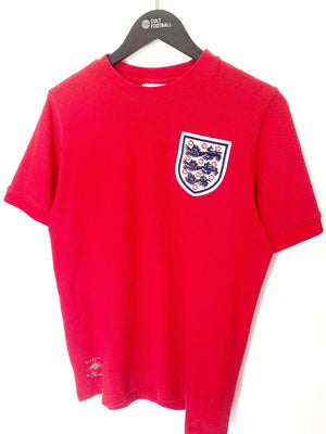 1970 Bobby MOORE #6 England Vintage Umbro Away Football Shirt (M) West Ham Utd