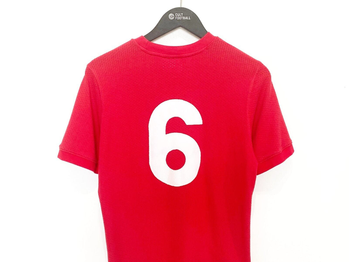 1970 Bobby MOORE #6 England Vintage Umbro Away Football Shirt (M) West Ham Utd