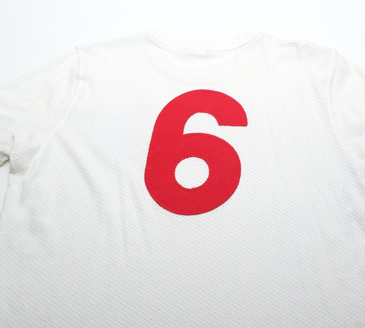 1970 MOORE #6 England Vintage Umbro Home Football Shirt (L) West Ham Utd