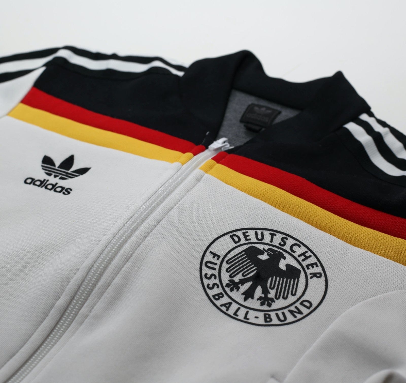 1974 GERMANY Retro adidas Originals Football Track Top (S/M) Size 10 (Womens)
