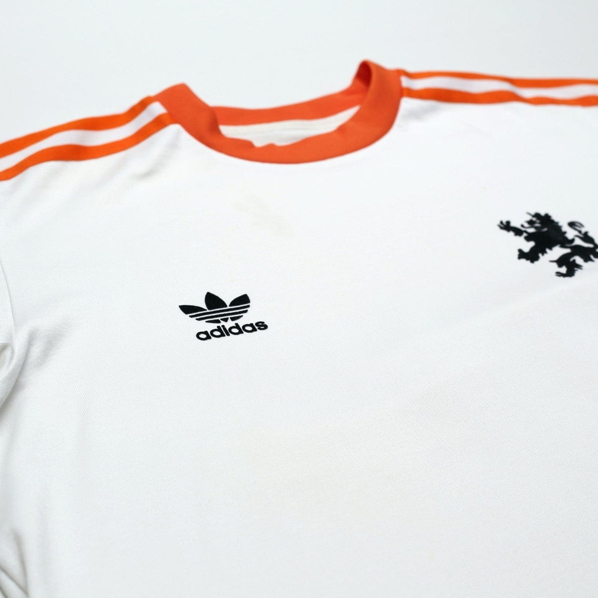 1978/80 Holland Retro adidas Originals L/S Away Football Shirt (L) Netherlands