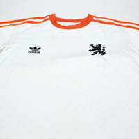 1978/80 Holland Retro adidas Originals L/S Away Football Shirt (L) Netherlands