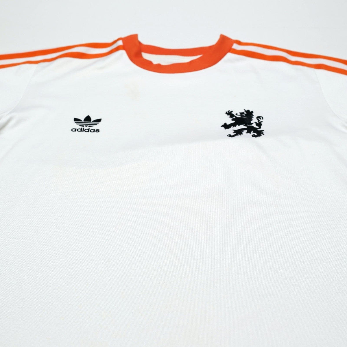 1978/80 Holland Retro adidas Originals L/S Away Football Shirt (L) Netherlands