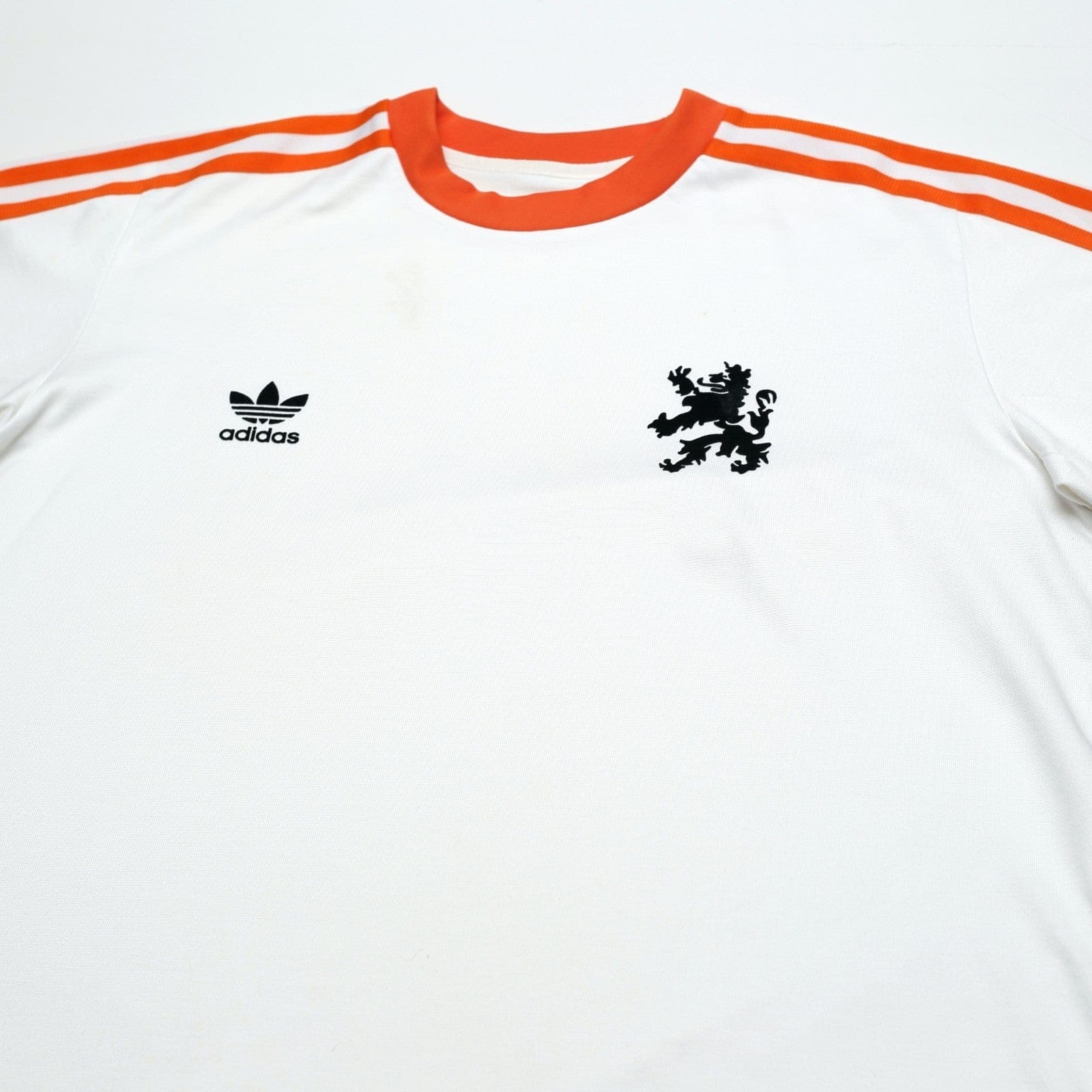 1978/80 Holland Retro adidas Originals L/S Away Football Shirt (L) Netherlands