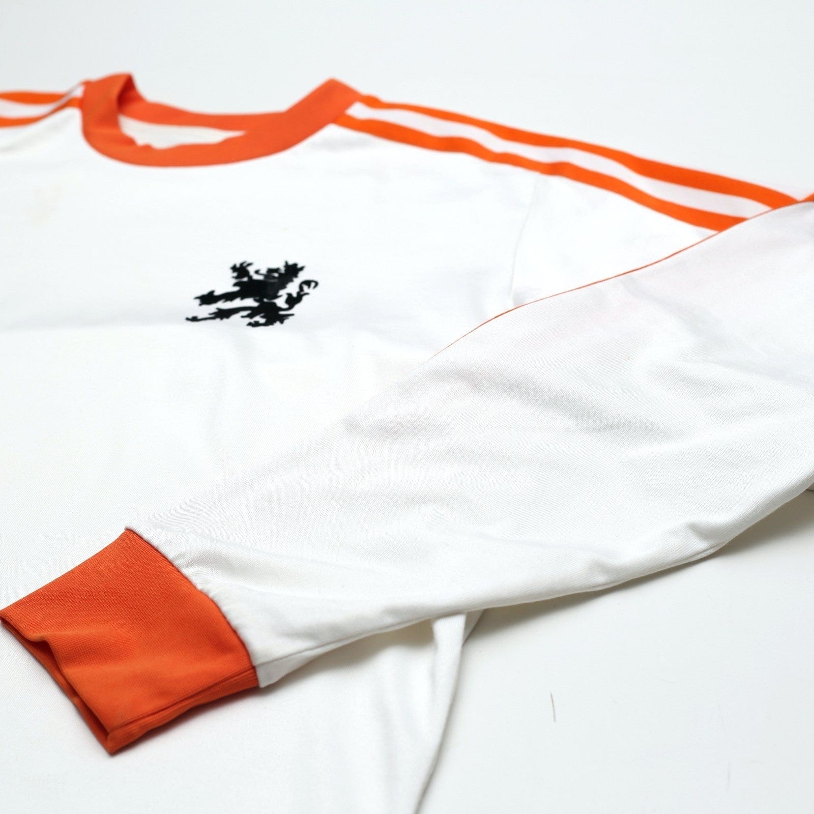 1978/80 Holland Retro adidas Originals L/S Away Football Shirt (L) Netherlands