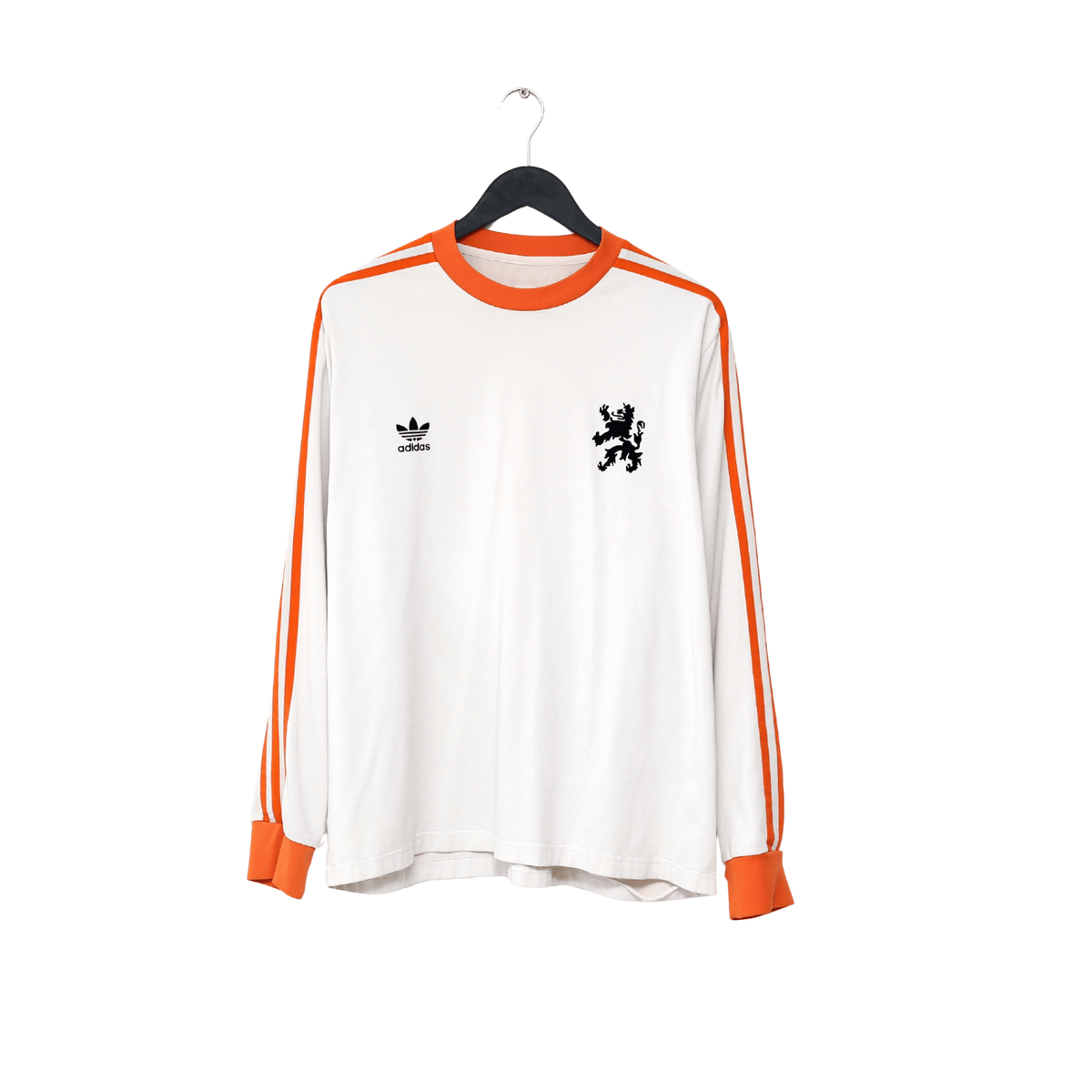 1978/80 HOLLAND Retro adidas Originals L/S Away Football Shirt (XL)