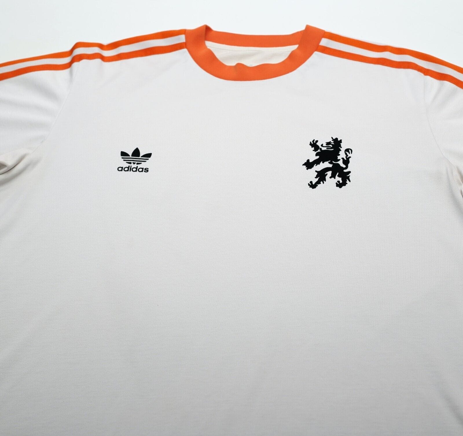 1978/80 HOLLAND Retro adidas Originals L/S Away Football Shirt (XL)