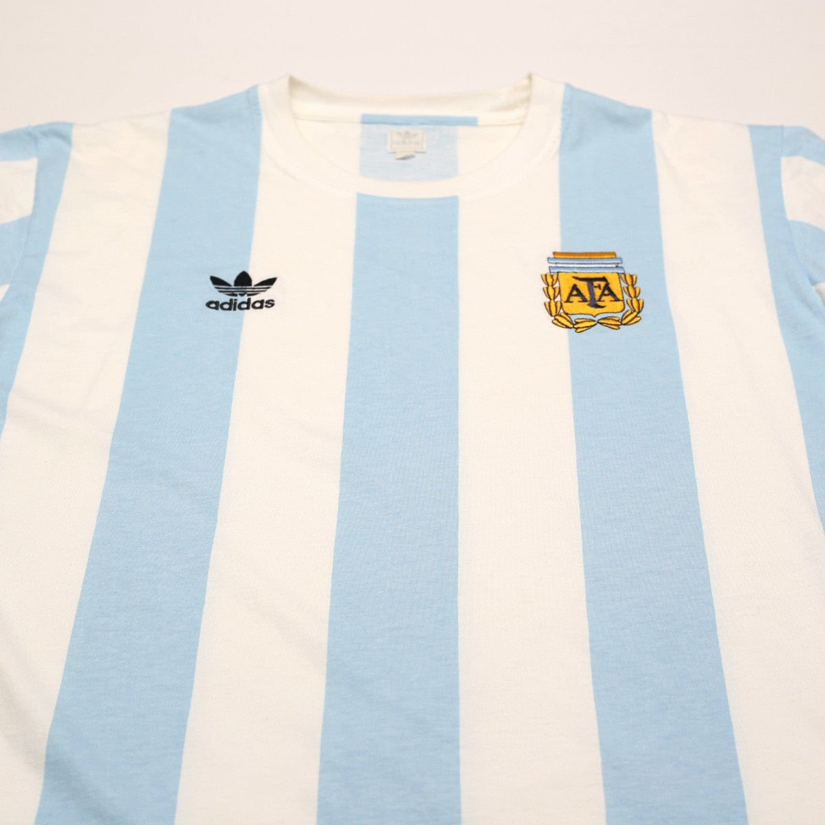 1978 Argentina Retro adidas Originals Home Football Shirt (L) World Cup 1978