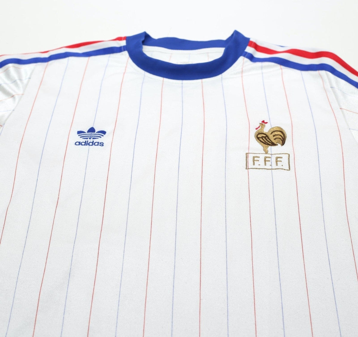 1978 FRANCE Retro adidas Originals Away Football Shirt (XL)