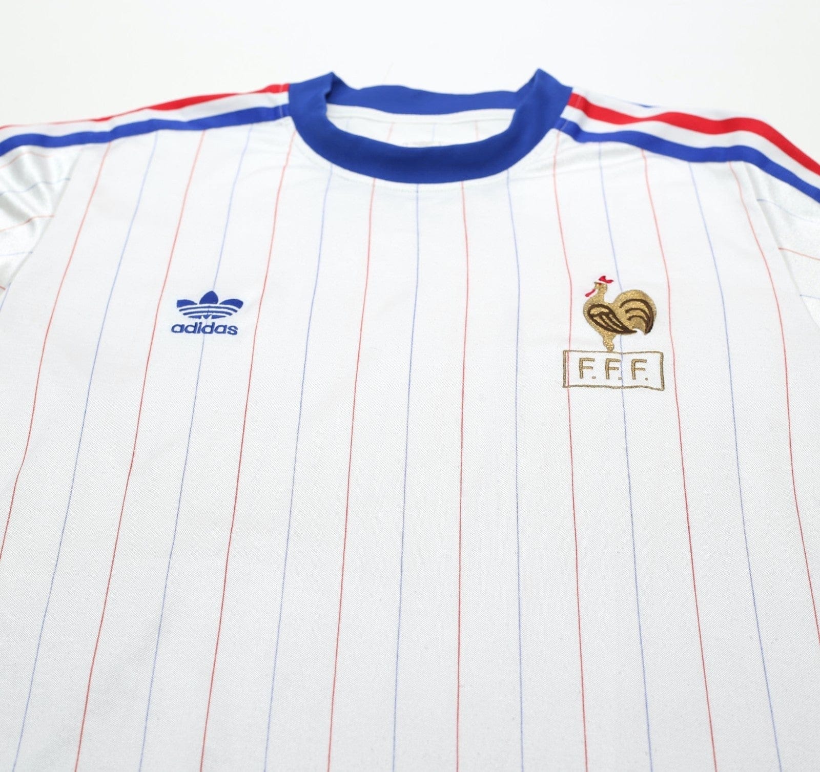 1978 FRANCE Retro adidas Originals Away Football Shirt (XL)