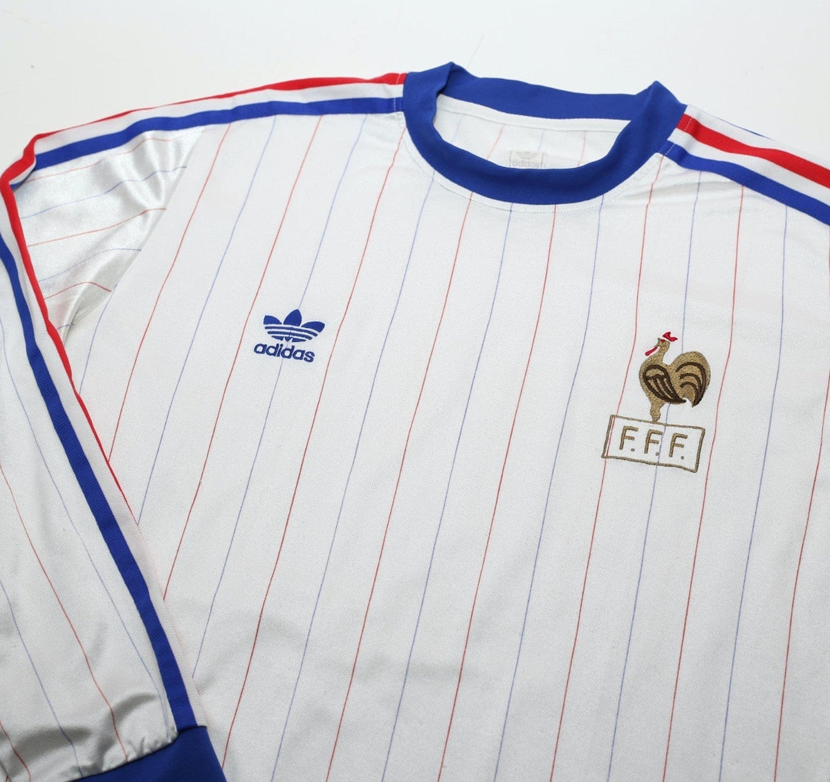 1978 FRANCE Retro adidas Originals Away Football Shirt (XL)