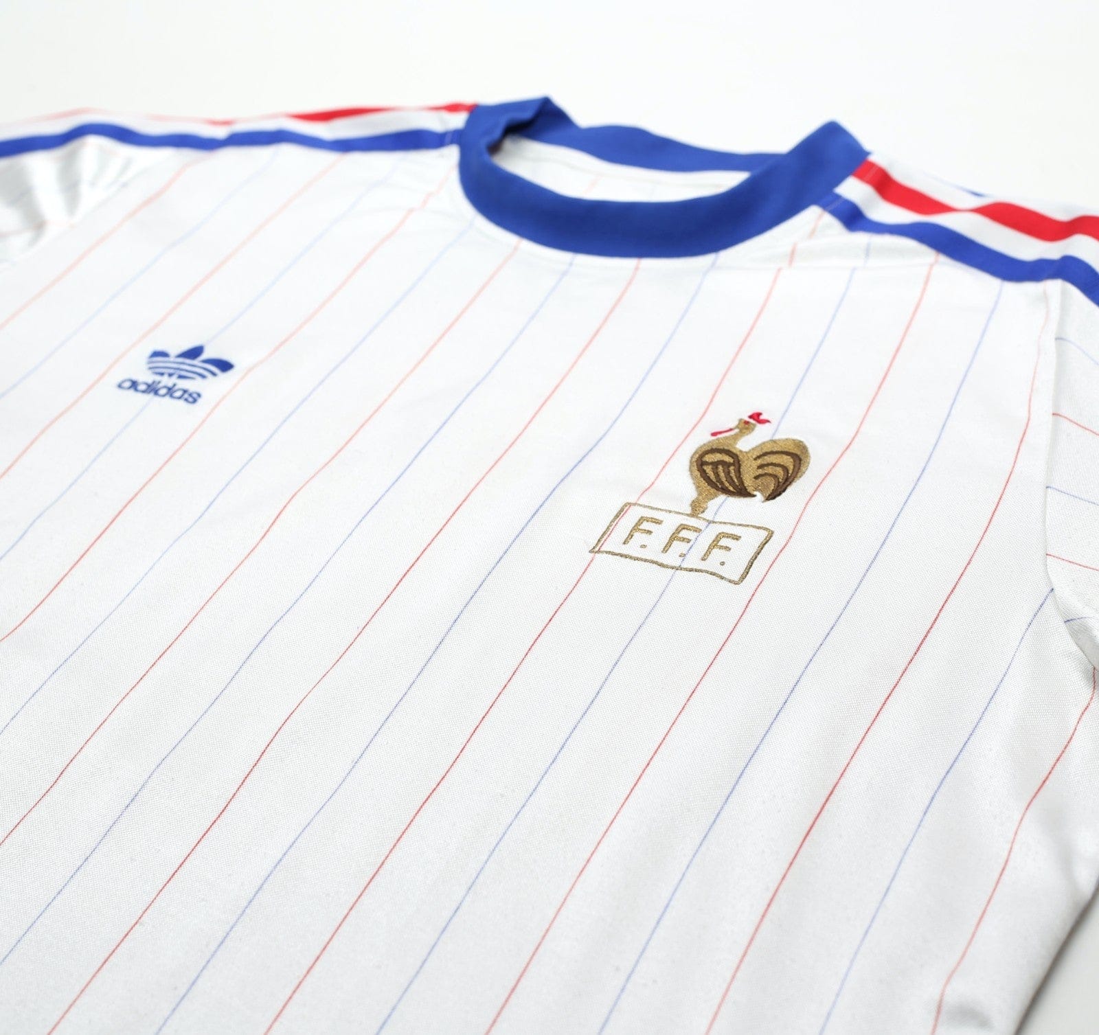 1978 FRANCE Retro adidas Originals Away Football Shirt (XL)