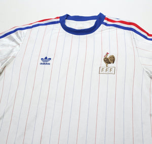 1978 FRANCE Retro adidas Originals Away Football Shirt (XL)