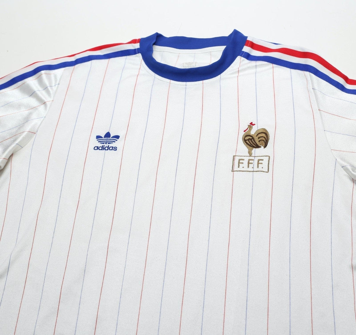 1978 FRANCE Retro adidas Originals Away Football Shirt (XL)