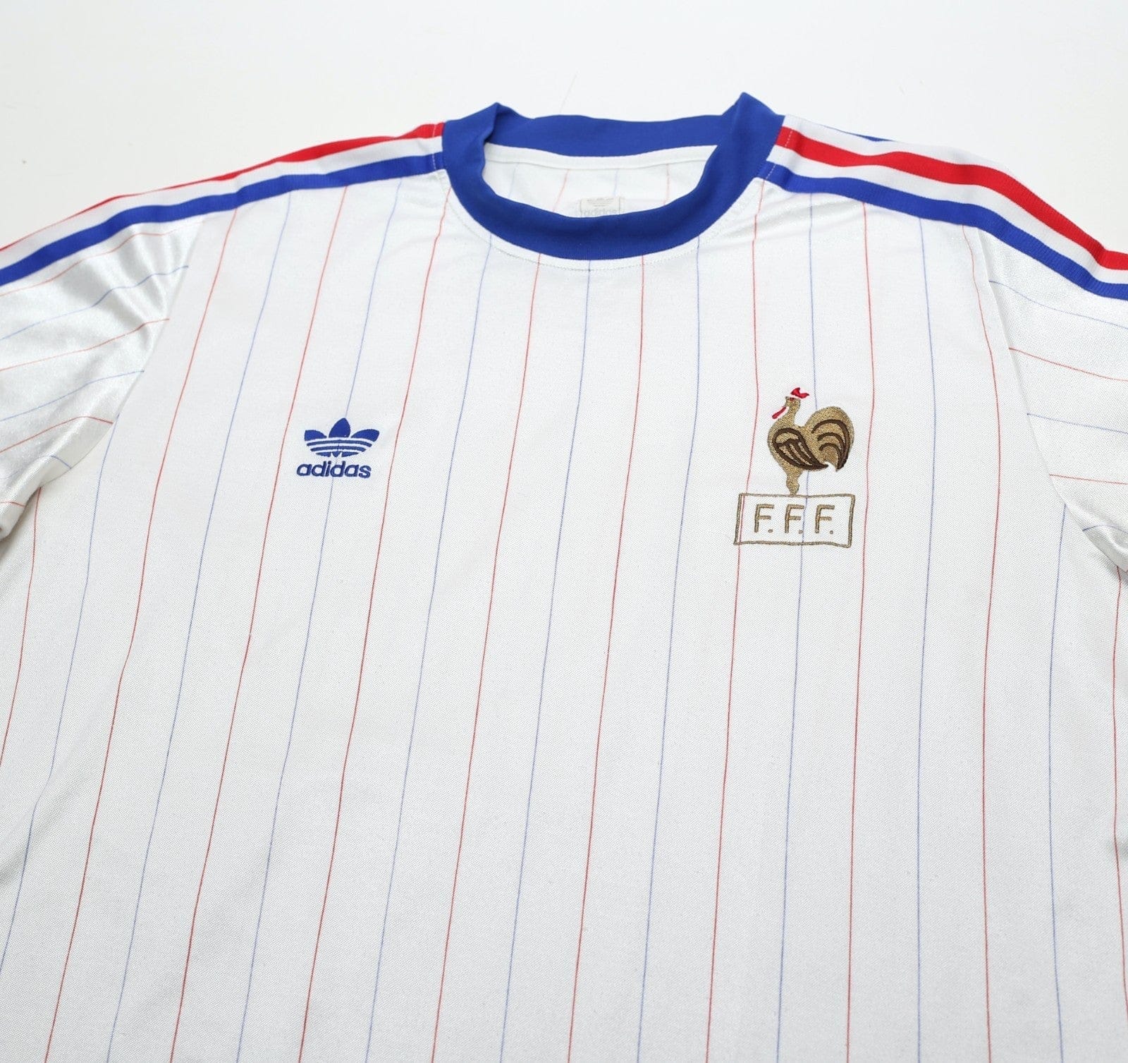 1978 FRANCE Retro adidas Originals Away Football Shirt (XL)