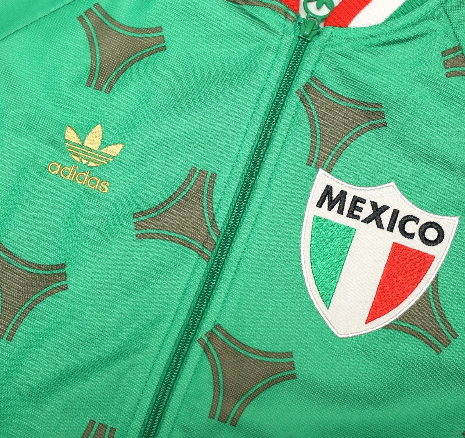 1978 MEXICO Retro adidas Originals Football Track Top Jacket (M) Tango Ball