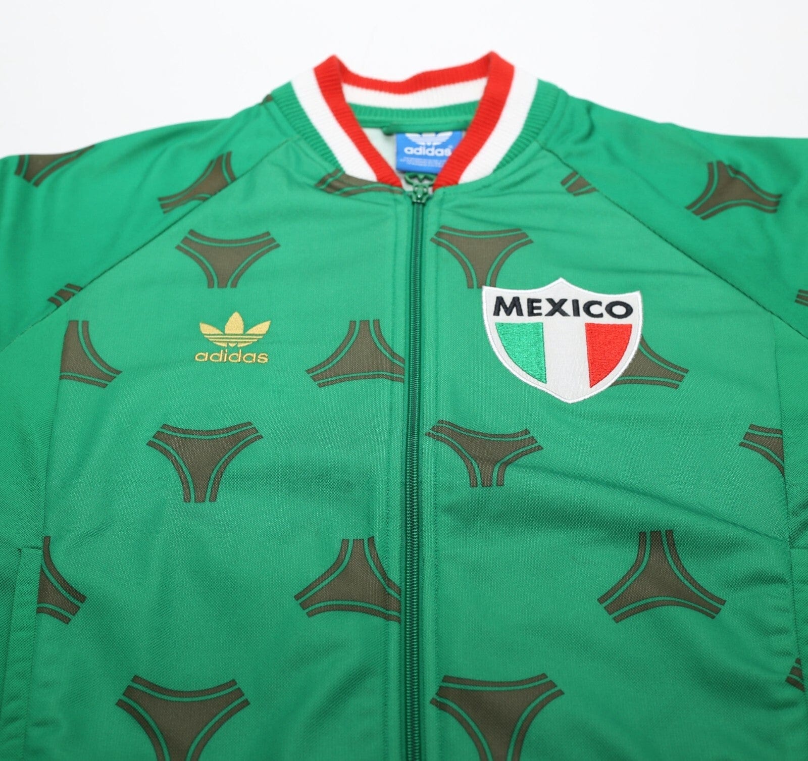 1978 MEXICO Retro adidas Originals Football Track Top Jacket (M) Tango Ball