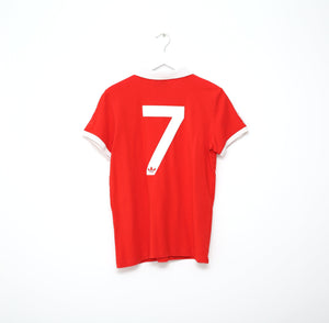 1980/82 ROBSON #7 Manchester United adidas Originals Home Football Shirt (M)