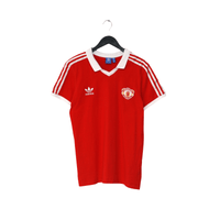 1980/82 Robson #7 Manchester United adidas Originals Home Football Shirt (M/L)