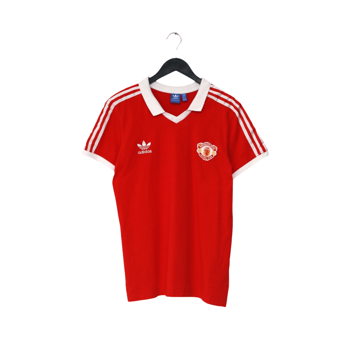1980/82 Robson #7 Manchester United adidas Originals Home Football Shirt (M/L)