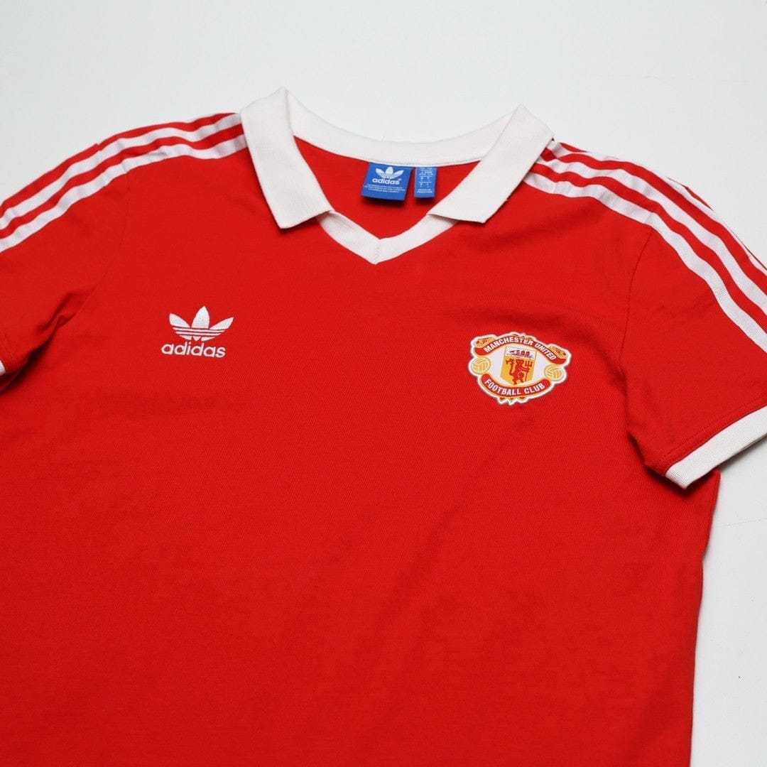 1980/82 Robson #7 Manchester United adidas Originals Home Football Shirt (M/L)