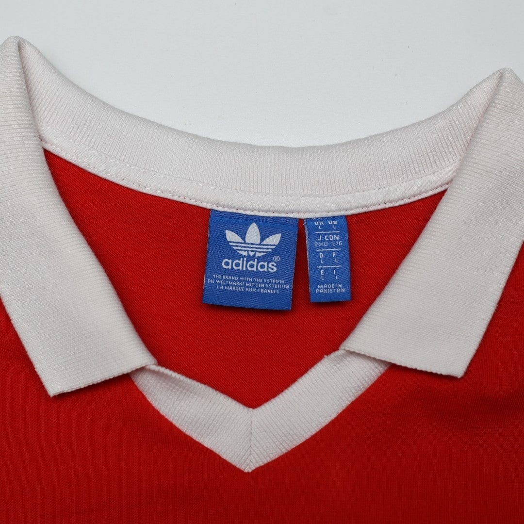 1980/82 Robson #7 Manchester United adidas Originals Home Football Shirt (M/L)