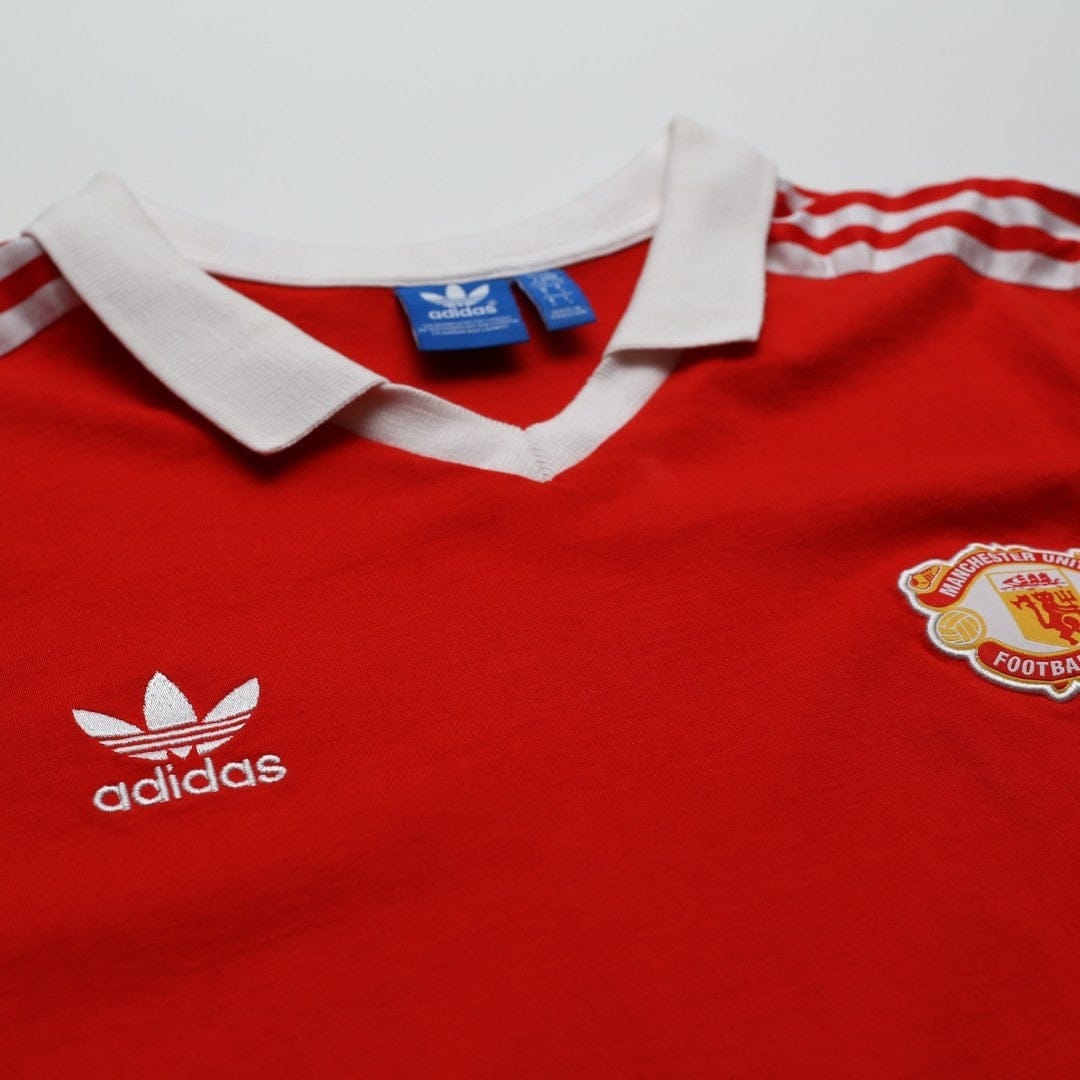 1980/82 Robson #7 Manchester United adidas Originals Home Football Shirt (M/L)