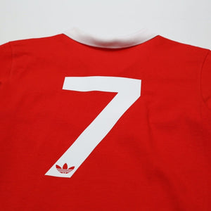 1980/82 Robson #7 Manchester United adidas Originals Home Football Shirt (M/L)