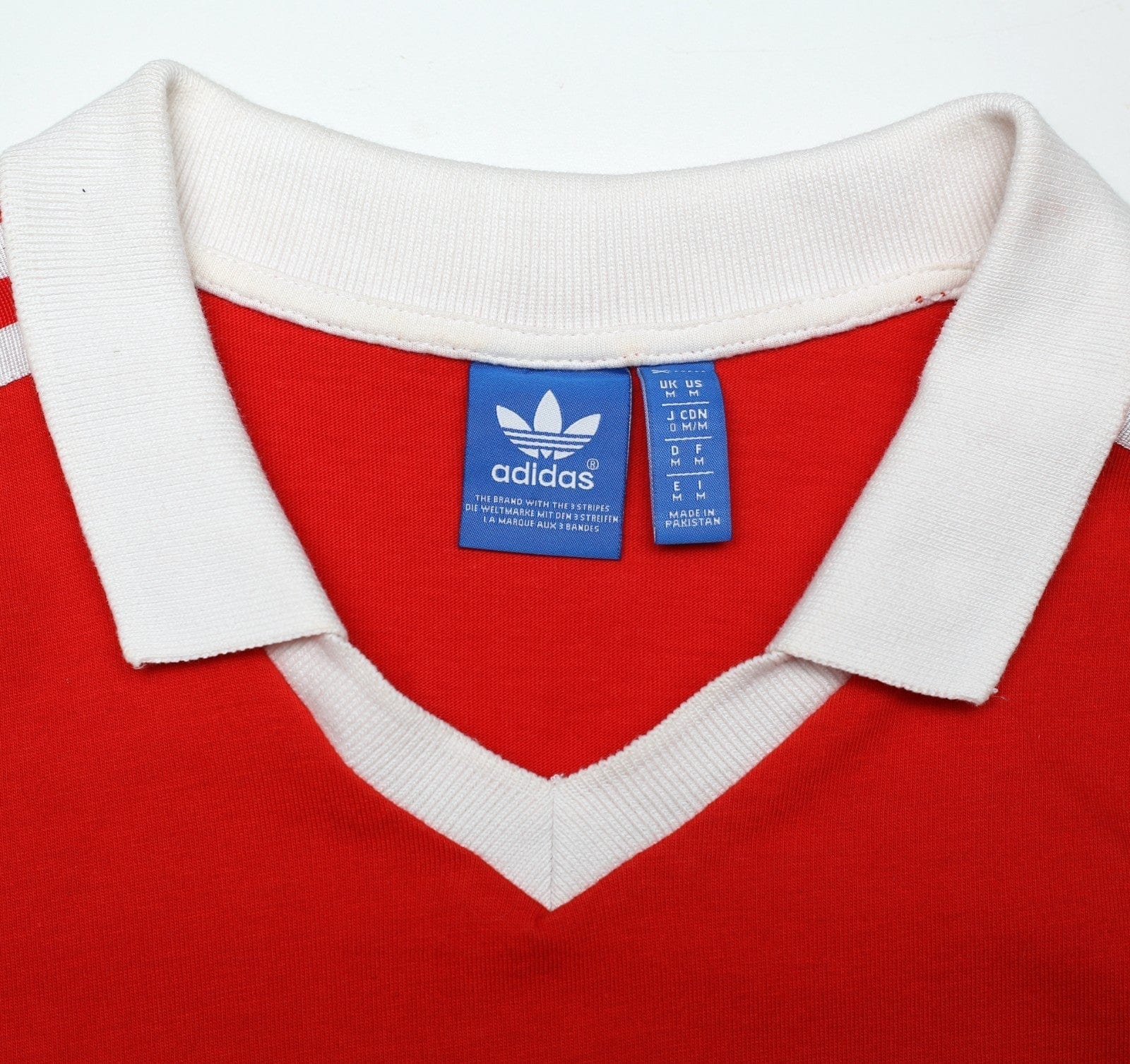 1980/82 ROBSON #7 Manchester United adidas Originals Home Football Shirt (S/M)