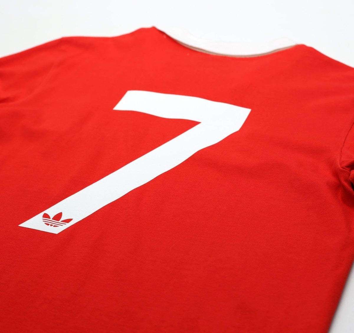 1980/82 ROBSON #7 Manchester United adidas Originals Home Football Shirt (S/M)