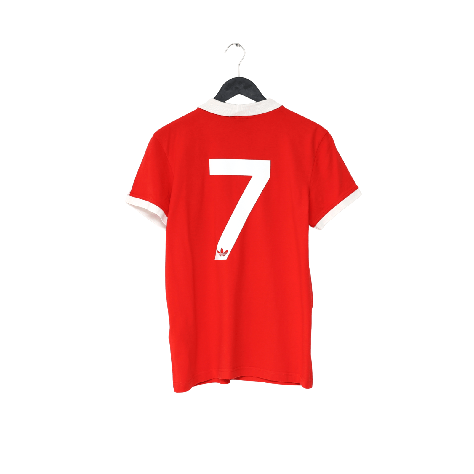 1980/82 ROBSON #7 Manchester United adidas Originals Home Football Shirt (S/M)
