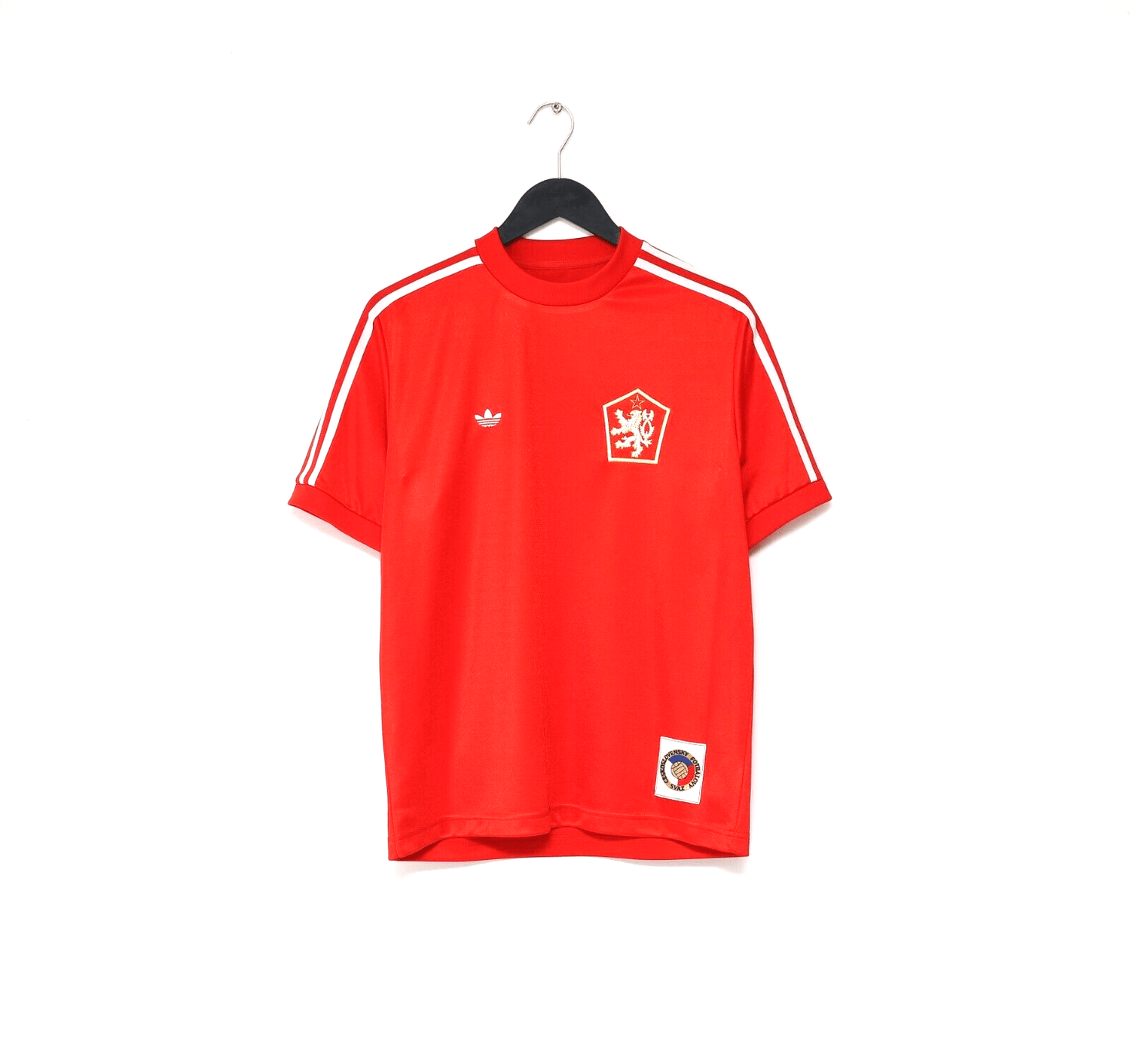 1980's Style Czechoslovakia #8 adidas Originals Retro Football Shirt (S)