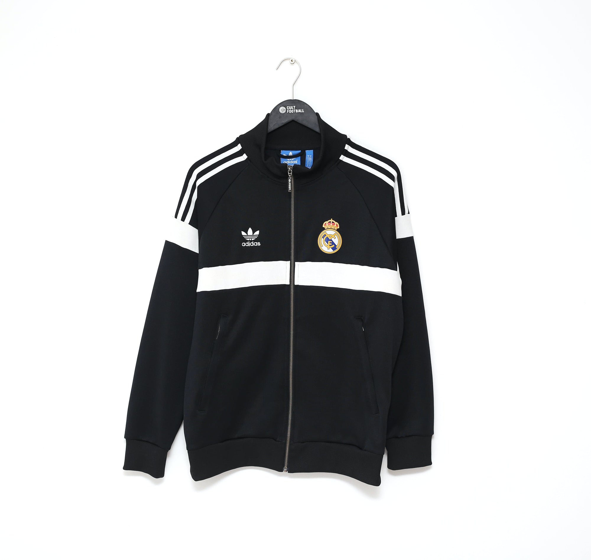 1980's Style REAL MADRID adidas Originals Football Jacket Track 
