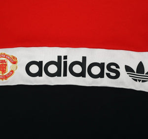 1980s Style MANCHESTER UNITED Retro adidas Originals Sweatshirt (S)