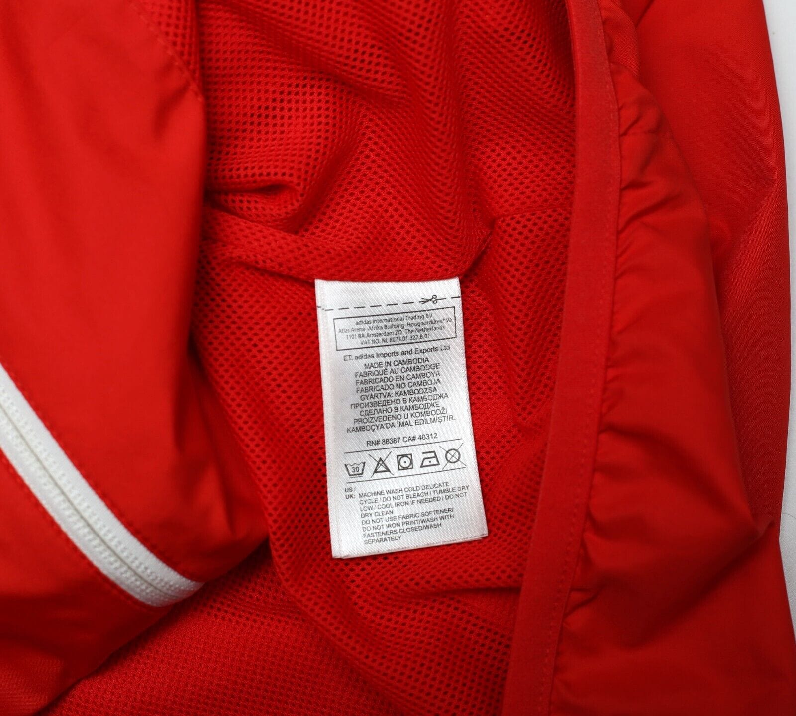 1980s Style MANCHESTER UNITED Vintage Retro adidas Originals Jacket (L)