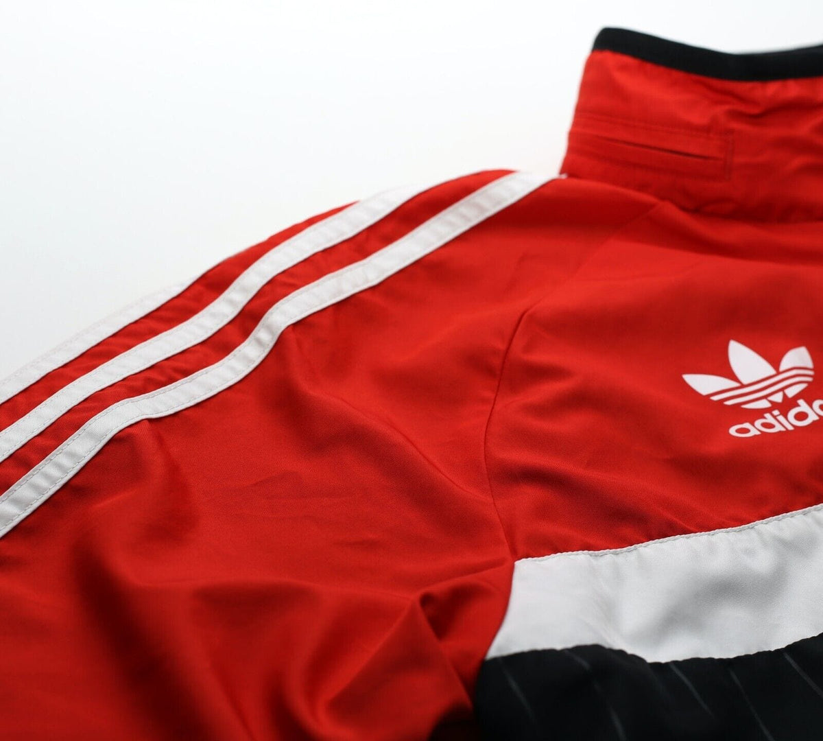 1980s Style MANCHESTER UNITED Vintage Retro adidas Originals Jacket (M)
