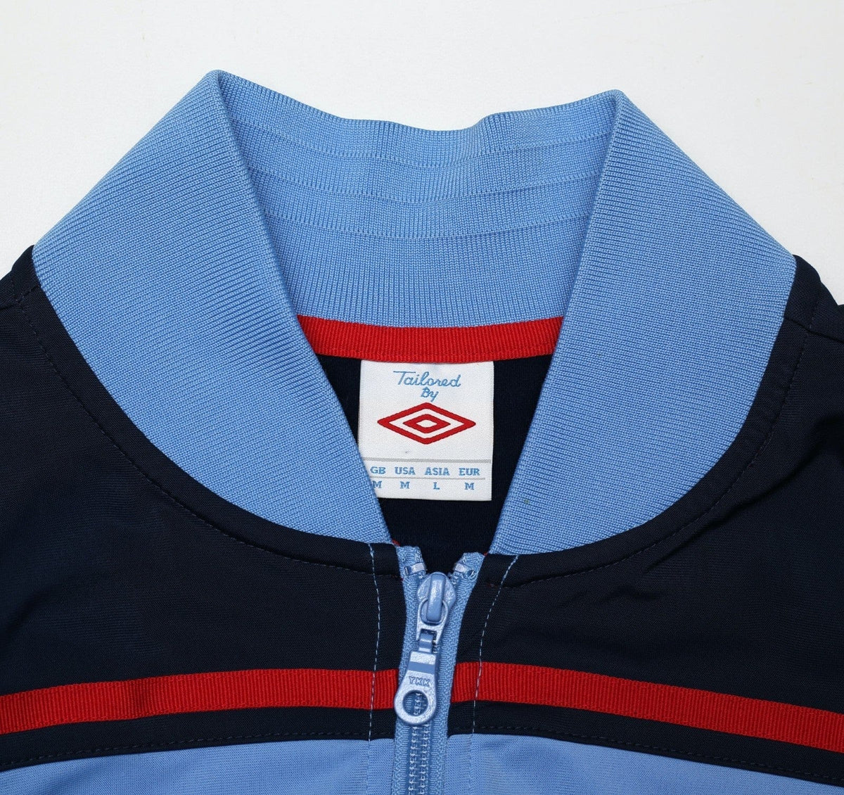 1981 MANCHESTER CITY Retro Umbro FA Cup Final Centenary Football Track Top (M)