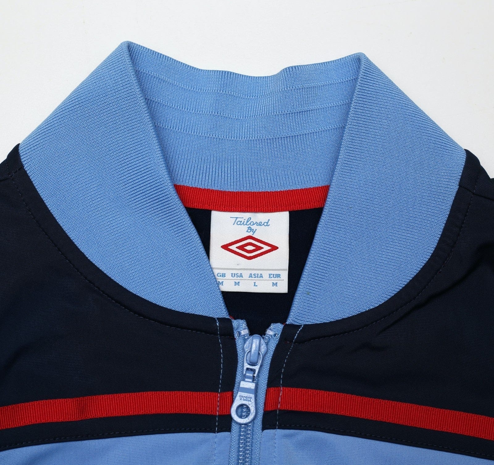 1981 MANCHESTER CITY Retro Umbro FA Cup Final Centenary Football Track Top (M)