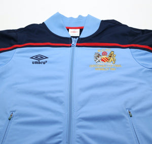 1981 MANCHESTER CITY Retro Umbro FA Cup Final Centenary Football Track Top (M)