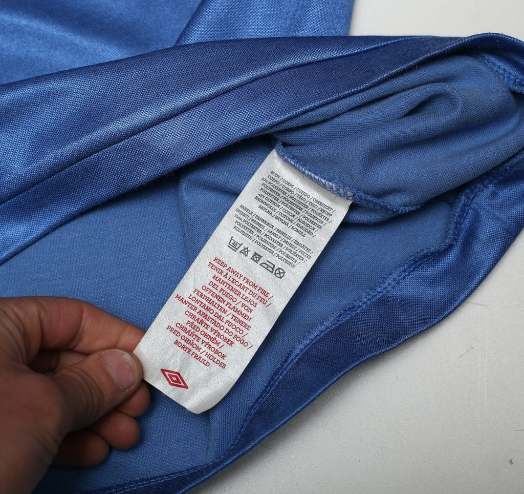 1981 MANCHESTER CITY Retro Umbro FA Cup Final Centenary Home Football Shirt (L)