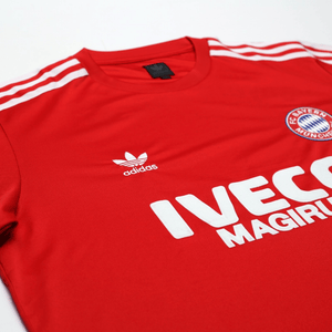 1982/83 Bayern Munich Retro adidas Originals Home Football Shirt (L)