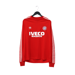 1982/83 Bayern Munich Retro adidas Originals Home Football Shirt (L)