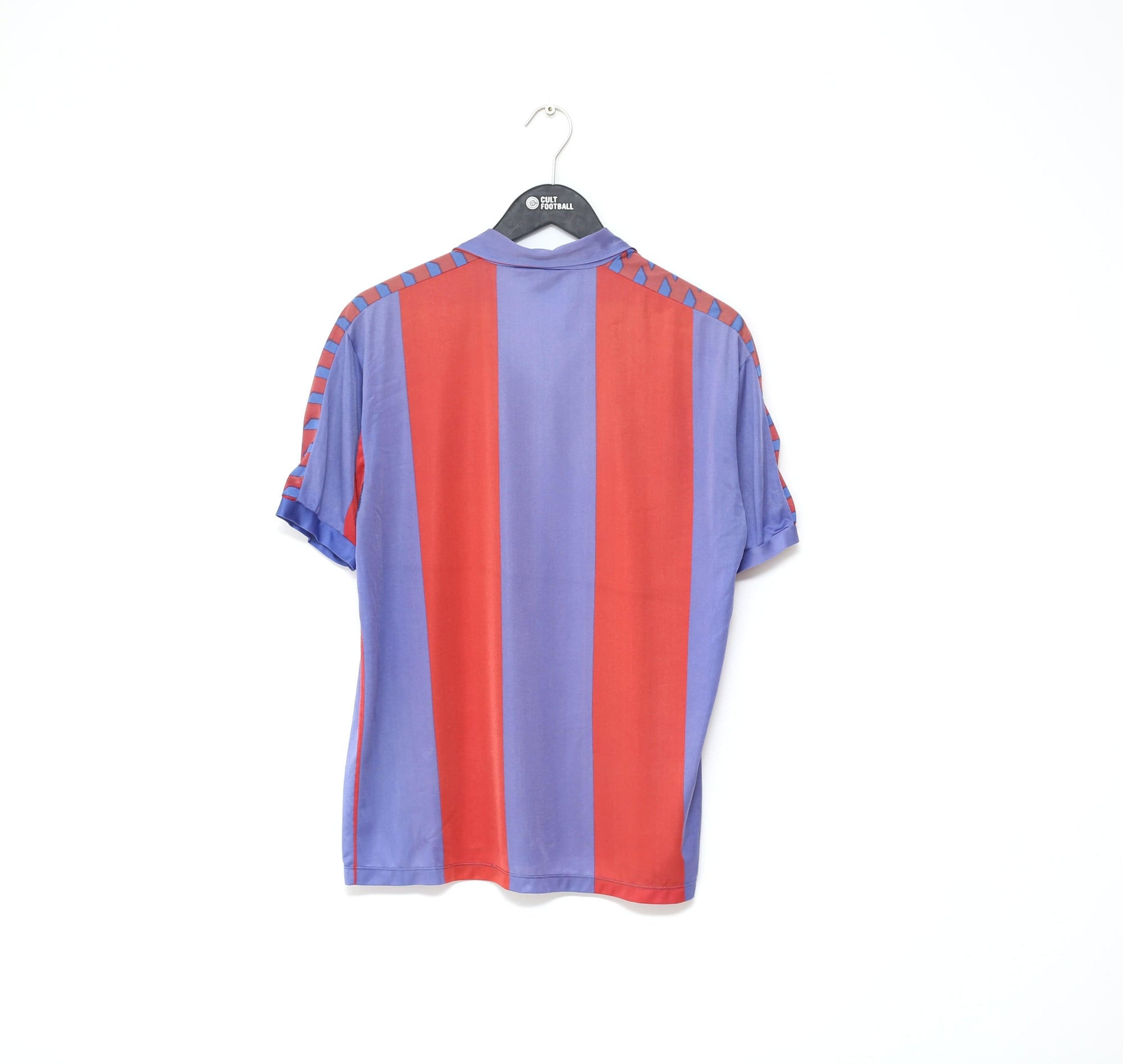 1982/89 BARCELONA Vintage Meyba Home Football Shirt (M/L) Maradona Lineker Era