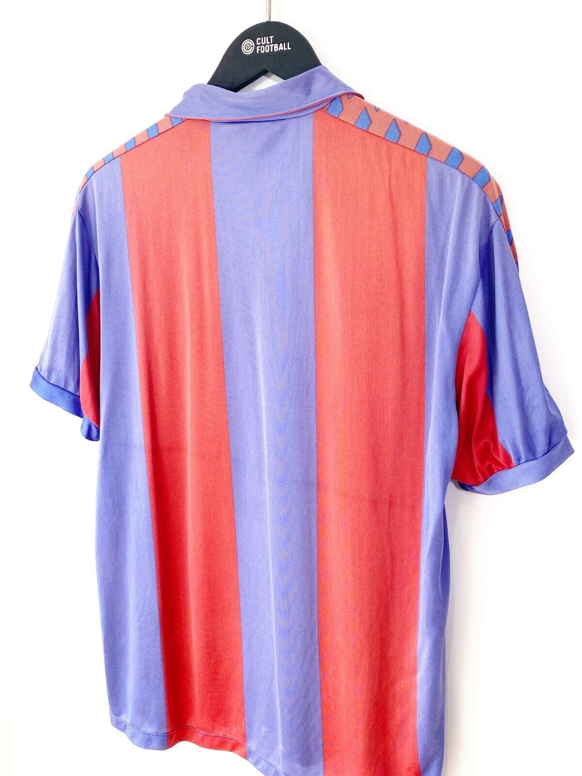 1982/89 BARCELONA Vintage Meyba Home Football Shirt (M/L) Maradona Lineker Era