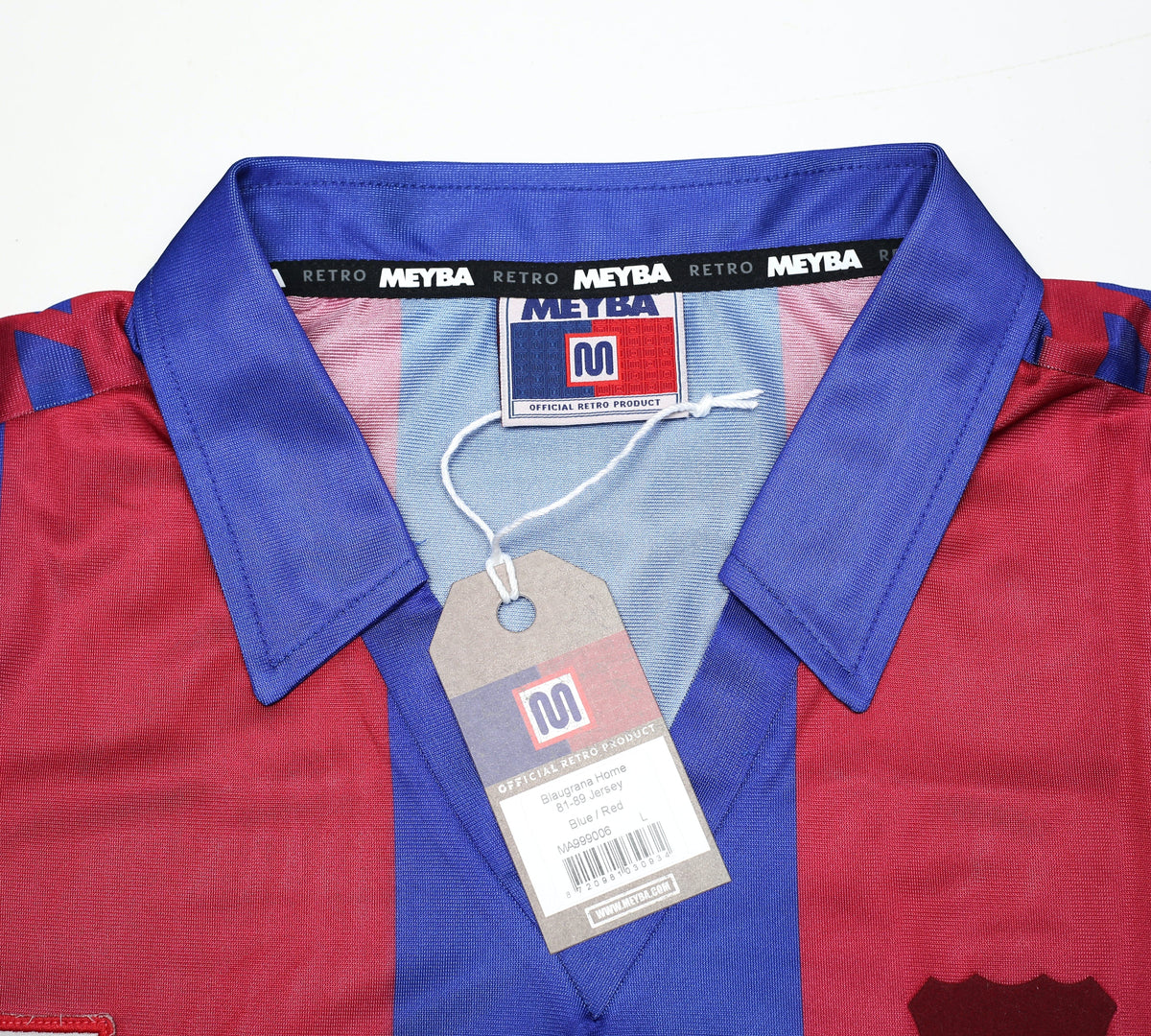 1982-89 Meyba retro Blaugrana home football shirt New